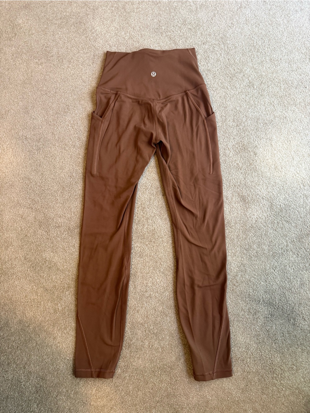 lululemon athletica Chocolate Brown High-Rise Leggings